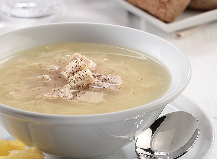 Soup with Chicken Meat