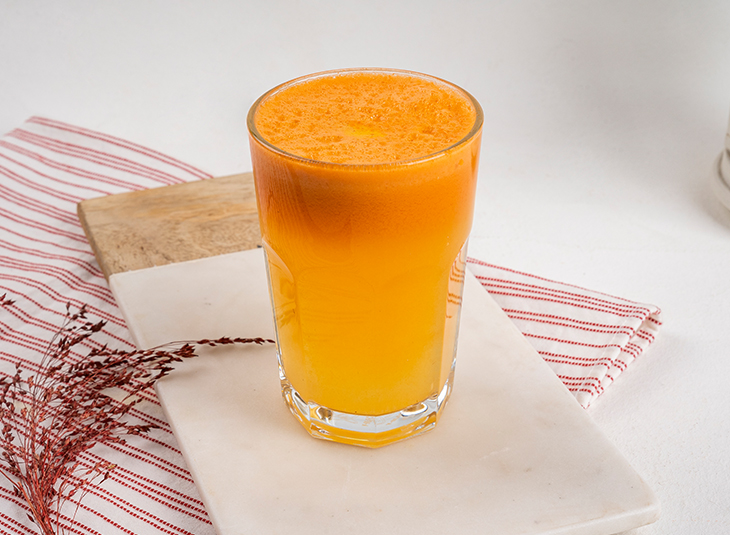 Freshly Squeezed Carrot Juice