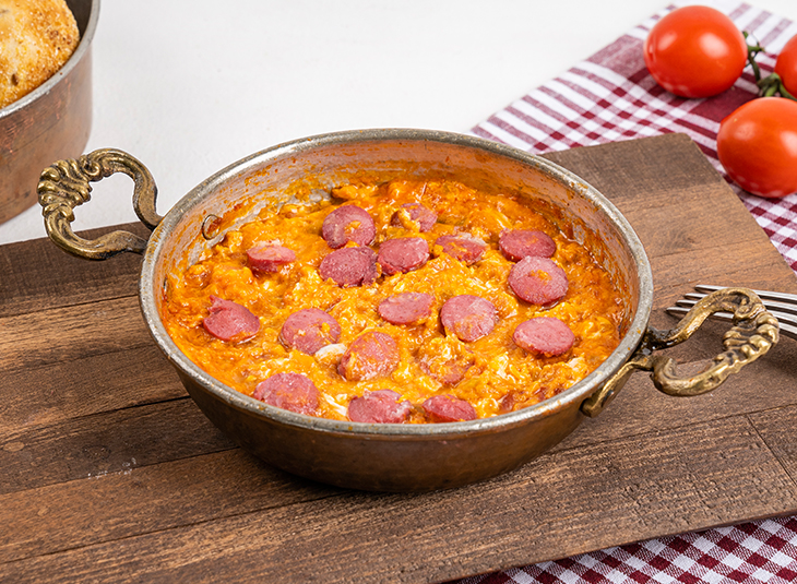 Menemen With Sausage