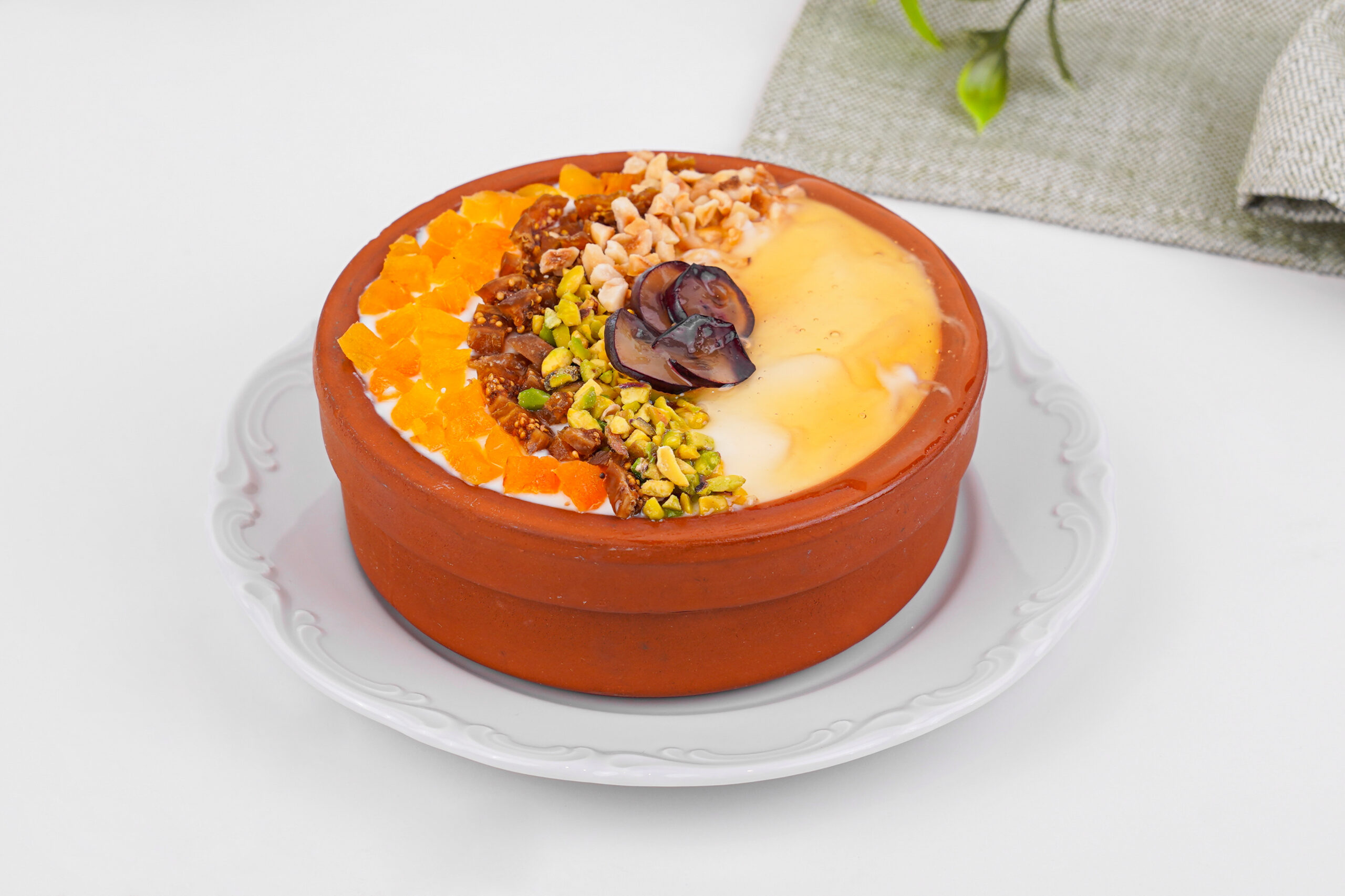 Ballı Meyveli Manda Yoğurdu