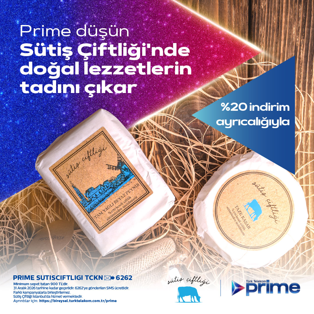 Türk Telekom Prime Müşterileri Sütiş Çiftliği’nde Kazanıyor!